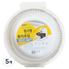 來自大自然的盤狀烘焙紙 白色, 40入, 5個, 16cm