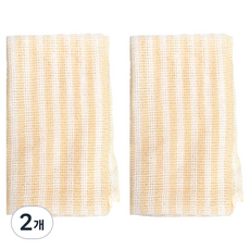 Toolif 柔軟基本款沐浴巾, 2個, 橘色, 2入