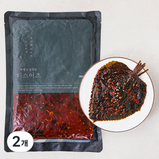 디스이즈 양념 깻잎무침, 1kg, 2개