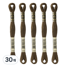 브랜드얀 DMC 자수실 25번 면사, 3781, 30개