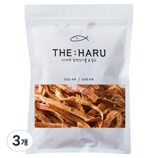 THEHARU 페스츄리같은 바베큐 조미오징어, 3개, 200g