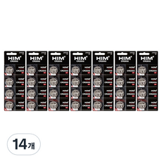 힘 리튬이온 코인 건전지 CR2032, 4개입, 14개