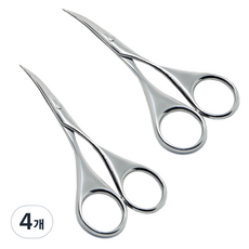 블링앤수 눈썹가위012, 실버, 4개