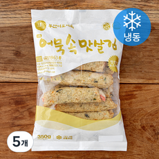 부산미도어묵 어묵속 맛살김 (냉동), 350g, 5개