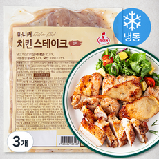 마니커 치킨 스테이크 갈릭 (냉동), 500g, 3개