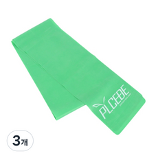PLCEDE 高級乳膠瑜珈帶, 綠色