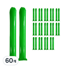 Party Show 氣球棒 加油棒氣球, 60個, 綠色