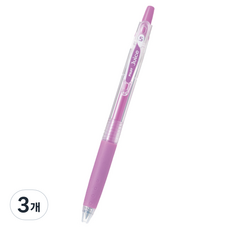 파이롯트 중성펜 쥬스 파스텔 0.5mm, 파스텔바이올렛, 3개