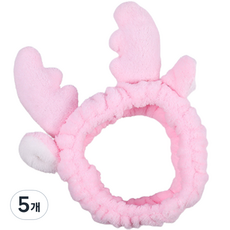 아름트리 큐트 세안 밴드, 핑크, 5개