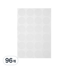 쓰리엠 미끄럼방지 원형 테이프, 96개, 투명