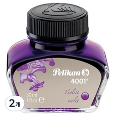 pelikan 4001 병잉크 30ml, 바이올렛, 2개