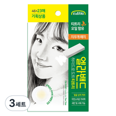 엘라밴드 하이드로 도트 티트리 스팟패치 스팟패치 12mm x 45p + 10mm x 24p, 69매입, 3세트