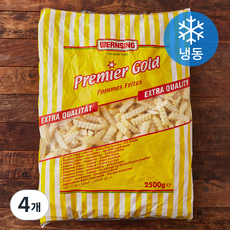 원싱 프렌치 프라이스 크링클컷 감자튀김 (냉동), 2.5kg, 4개