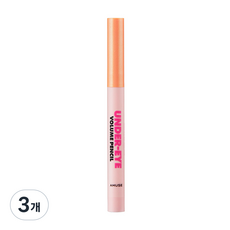 Amuse Makeup 臥蠶豐盈筆, 3個, 02 蜜桃自然色