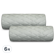 블랙스미스에어펌프 다이아 순정st 버클장착 목쿠션, 코튼베이지, 6개