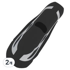 Global Pick 運動時所需的手指保護套 A黑色, 2個