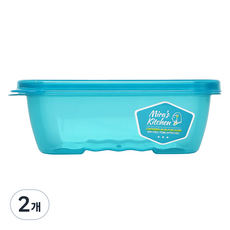 미라네주방 야채보관 밀폐 미라클통, 2개, 550ml