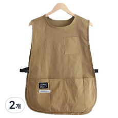 Neo 防水烹飪上菜背心式圍裙, 米色, 2個