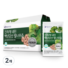 보뚜 진하게 내린 백년강산 벌나무즙 30p, 2.4L, 2개