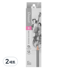 Dmast 丹途 美術用鉛筆 12入, 2套