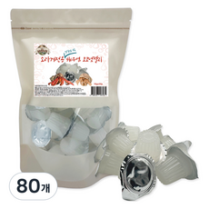 펫츠핸들러 소라게전용 해수염 코코넛젤리, 80개