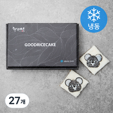 착한떡 쥐띠 꿀백설기(냉동), 90g, 9개입, 3개