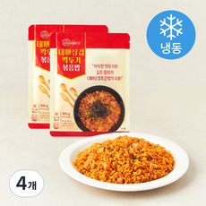한끼의품격 대패 삼겹 깍두기 볶음밥 (냉동), 300g, 4개
