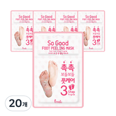 프레티 쏘 굿 3스텝 발각질제거 마스크팩, 1개입, 20개