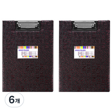 블루마토 레포트 화일 G 덮개형, 와인, 6개