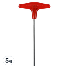 썬키 T형 육각렌치 5 x 152 mm ST-5, 5개