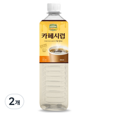 CONA 카페시럽, 1.5L, 2개