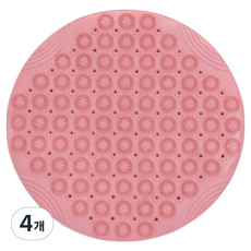 Potenkit 實用足部指壓墊 55 x 55 cm, 4個, 粉紅色