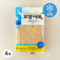 사조오양 정미사각 어묵 (냉동), 800g, 4개