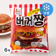 버거짱 (냉동), 150g, 1개입, 6개