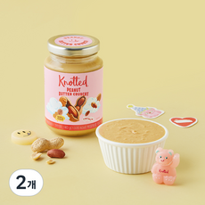 노티드 땅콩 버터 크런치, 2개, 240g