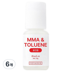 뷰랩 브러쉬온 네일 글루 10g, 6개