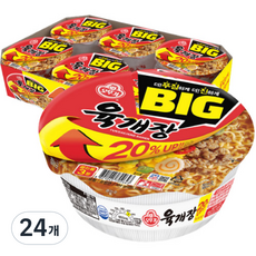 오뚜기 육개장 컵 104g, 24개