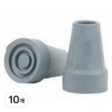 Dr.Pellis J 拐杖/手杖 替換橡膠腳套 22mm, E灰色, 10個