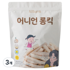 Allbarm 어니언 롱킥, 양파맛, 30g, 3개