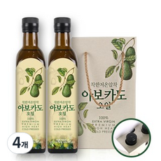 韓國 Good Food 特級初榨酪梨油, 500ml, 4個