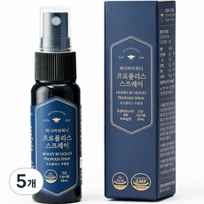 허니바이허니 프로폴리스 스프레이, 5개, 25ml