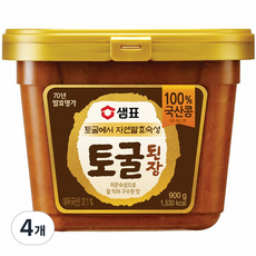 Sempio 膳府 自然發酵熟成土窟大醬, 900g, 4個