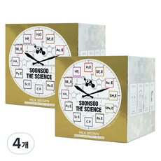 ILJIN COSMETICS Soonsoo The Science染髮劑, 4盒, 牛奶棕色