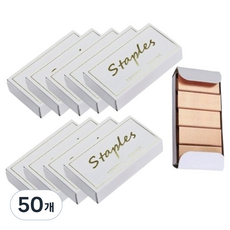 Ilsangsokbanzzak 釘書機金色釘書針 1000入, 50個, 33針號