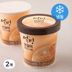 설빙 인절미 아이스크림 (냉동), 474ml, 1개입, 2개