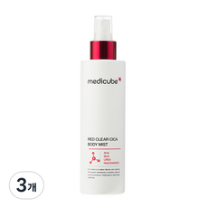메디큐브 레드 클리어 시카 바디 미스트, 200ml, 3개