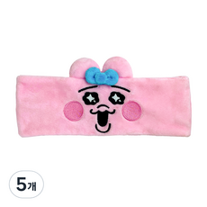 Frugna 內褲兔 洗臉髮帶, 混合色, 5個