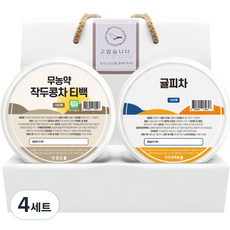 jagwoldam 養生茶2種禮盒組, 4套, 刀豆茶 10入 + 橘皮茶 10入