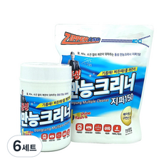 Dongsung Cleaner 萬用清潔濕紙巾 桶裝150抽 + 補充包150抽, 6套