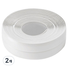 쿠말 초강력 욕실 배관 싱크대 방수테이프 3.8cm x 3.2m, 2개